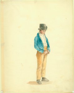 Obraz Chlapec v bobřím klobouku od Anny Maria Von Phul od Anna Maria von Phul