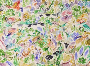 2 Labutí píseň, 2023 (akvarel) od Anna Pugh