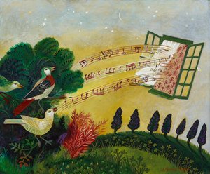 Early Call, 2012 (akryl) od Anna Pugh