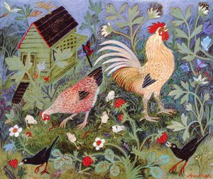 Free for All, 2009 (akryl) od Anna Pugh