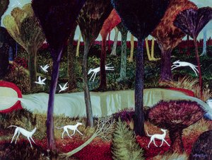 Gesso ve dřevě, 2005 (akryl) od Anna Pugh