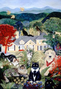 Hessova komise, 2000 (akryl) od Anna Pugh