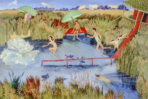 Horký den, 2009 (akryl) od Anna Pugh