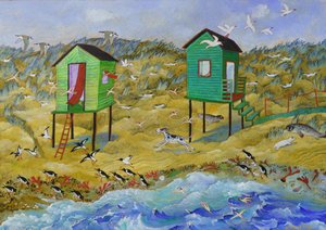 Miluji tě, 2021 (malování) od Anna Pugh