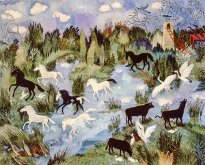 Marsh, 2003 (akryl) od Anna Pugh