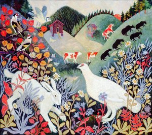 Horský bazén od Anna Pugh