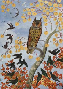 Sova Klacky a kameny 2, 2017 (akryl) od Anna Pugh