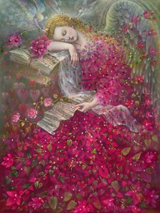 I Dream of You, 2018 (olej na belgickém lnu) od Annael Anelia Pavlova