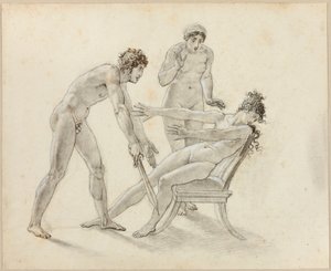 Hermiona odmítá Oresta od Anne-Louis Girodet de Roucy-Trioson
