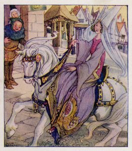 Říkanka: Ride A Cock-Horse To Banbury Cross (barva litho)