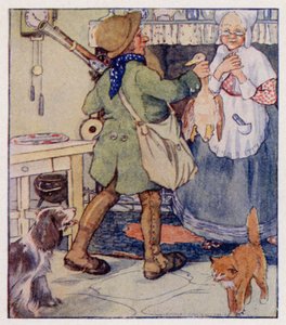Dětská říkanka: Byl tam malý muž (barva lito) od Anne (after) Anderson