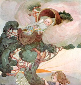 Hush-a-bye, baby, Na vrcholku stromu od Anne Anderson