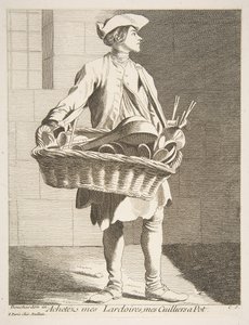 Prodavač nádobí, 1746. od Anne Claude Philippe de Caylus