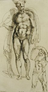 Merkur, polovina 18. století. od Anne Claude Philippe de Caylus