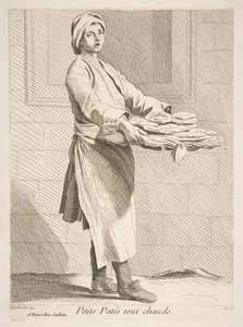 Prodavač pečiva, 1738. od Anne Claude Philippe de Caylus