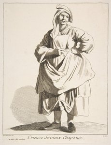 Prodavač starých klobouků, 1742.