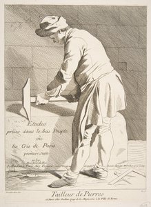 Řezák kamene, 1737. od Anne Claude Philippe de Caylus