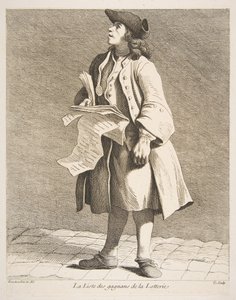 Čtení vítězů loterie, 1746. od Anne Claude Philippe de Caylus