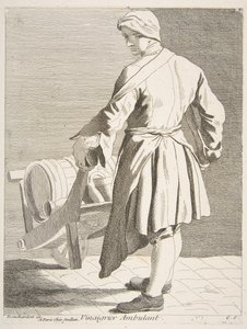 Potulný prodavač octa, 1738. od Anne Claude Philippe de Caylus