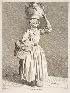 Mladá dojička, 1737. od Anne Claude Philippe de Caylus