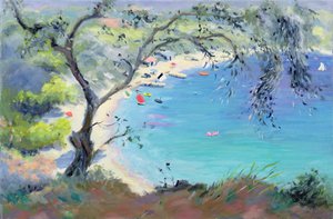 Lichnos Bay, Epirus, Řecko, 1995