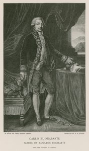 Carlo Buonaparte od Anne Louis Girodet de Roucy Trioson