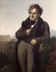 Portrét Francois Rene (1768-1848) Vicomte de Chateaubriand, kolem roku 1811 (viz také 75712)
