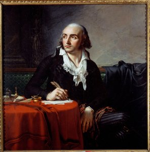 Portrét Giuseppe Fravegy (1763-1833) italského revolucionáře. Obraz od Anne Louis Girodet de Roucy-Trioson (Anne-Louis Girodet de Roucy Trioson od Anne-Louis Girodet de Roucy-Trioson