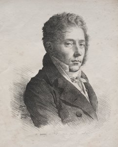 Sbírka litografických statí: Portrét MR. Coupin de La Couperie, 1816. od Anne-Louis Girodet de Roucy-Trioson