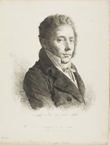 Portrét Coupin de la Couperie od Anne Louis Girodet de Roussy Trioson