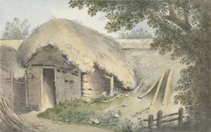 Došková stodola od Anne Peacock