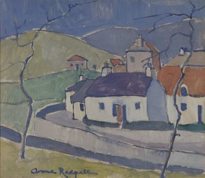 Farma v Ruberslaw od Anne Redpath