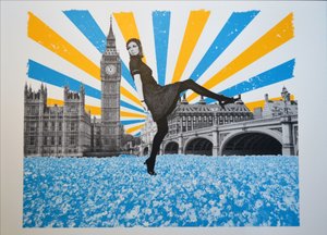 London Stride, 2018, Sítotisk