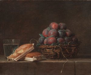 Košík švestek, 1769.