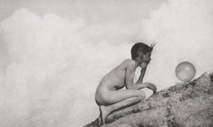 The Wonderful Globe (Hlubotisk) od Anne W. Brigman