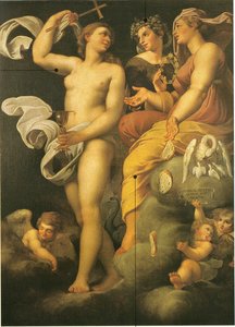 Alegorie teologických ctností od Annibale Carracci