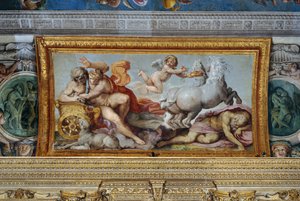 Aurora unese Cephala, detail klenby galerie, 1597-1604 od Annibale Carracci