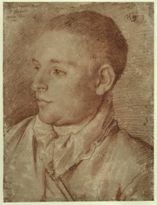 Carracci - Portrét Baldassare Aloisiho, zvaného Galanino, 1589-1590 od Annibale Carracci