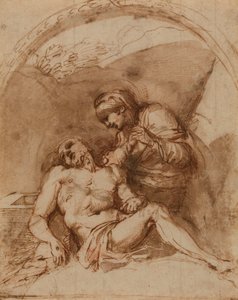 Carracci - r Pieta, RCIN 902169 od Annibale Carracci