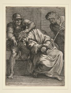 Kristus korunovaný trním od Annibale Carracci