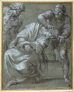 Kristus korunovaný trním od Annibale Carracci
