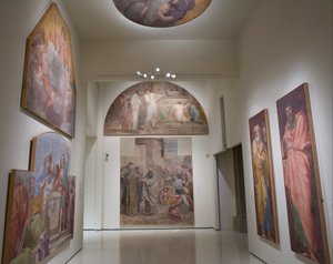Nástěnné malby z Herreraovy kaple od Annibale Carracci