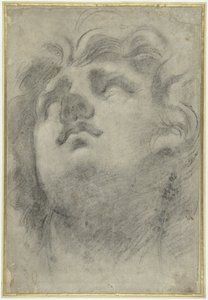 Při pohledu na hlavu tritona od Annibale Carracci