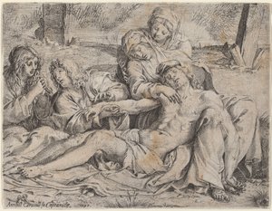 Pieta ("Kristus z Capraroly") od Annibale Carracci