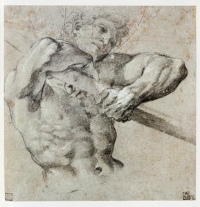Studie mužské postavy ... od Annibale Carracci
