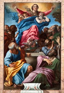 Nanebevzetí Panny Marie (obraz od Annibale Carracci