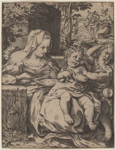 Madonna z vlaštovky od Annibale Carracci