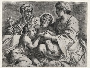 Panna s mísou od Annibale Carracci
