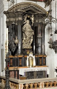 Nanebevzetí Panny Marie, 1586 od Annibale Fontana
