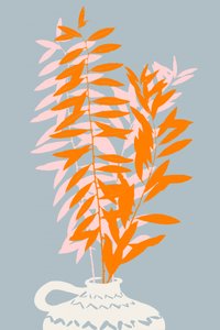 Minimalistické botanické zátiší